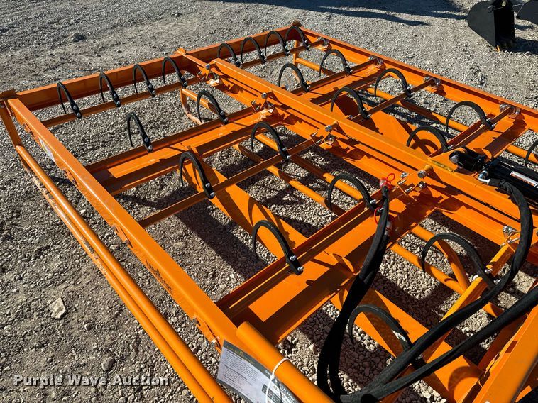 image for item EH6538 2023 LandHonor HAG-12-24Q skid steer bale accumulator grapple