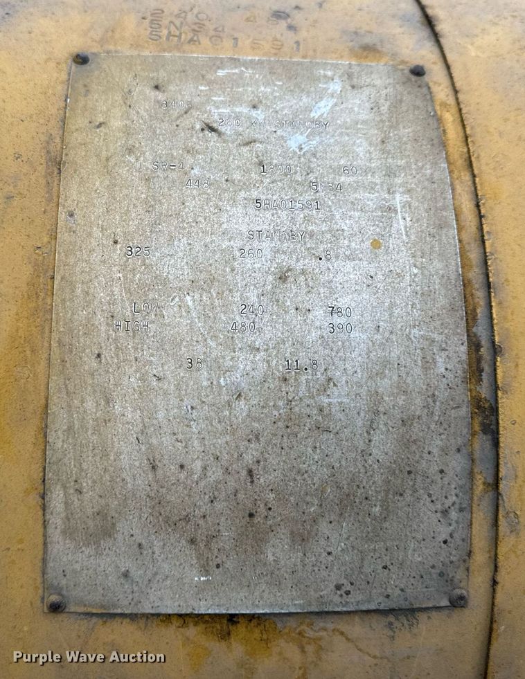 image for item EH6566 Caterpillar generator