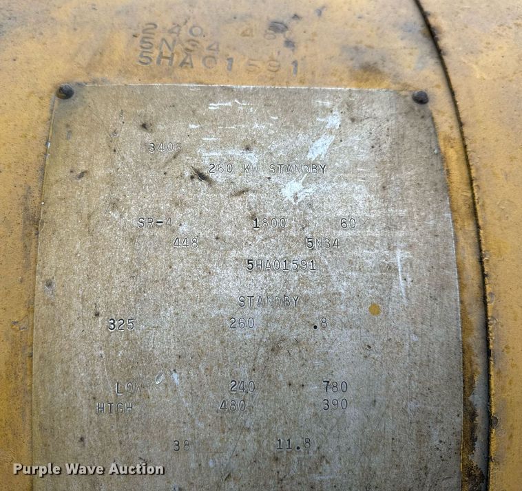 image for item EH6566 Caterpillar generator