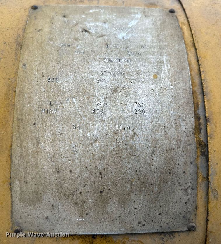 image for item EH6566 Caterpillar generator