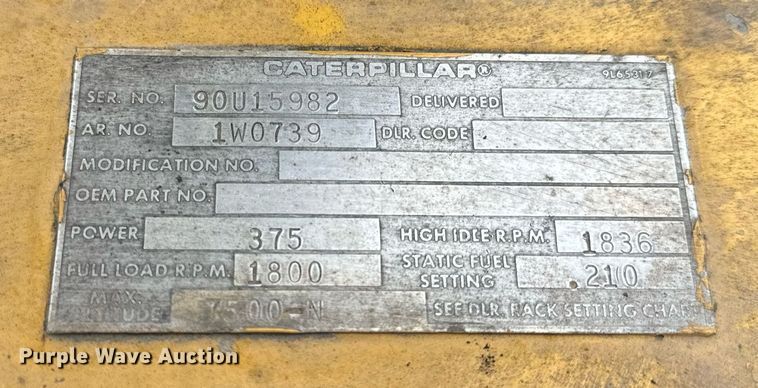 image for item EH6566 Caterpillar generator