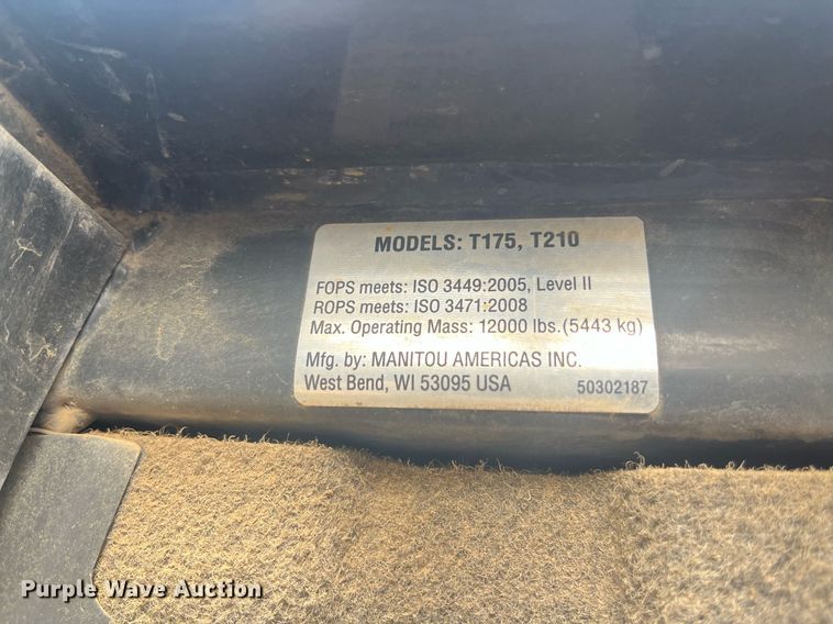 image for item EI0695 Yanmar T210 tracked skid steer loader