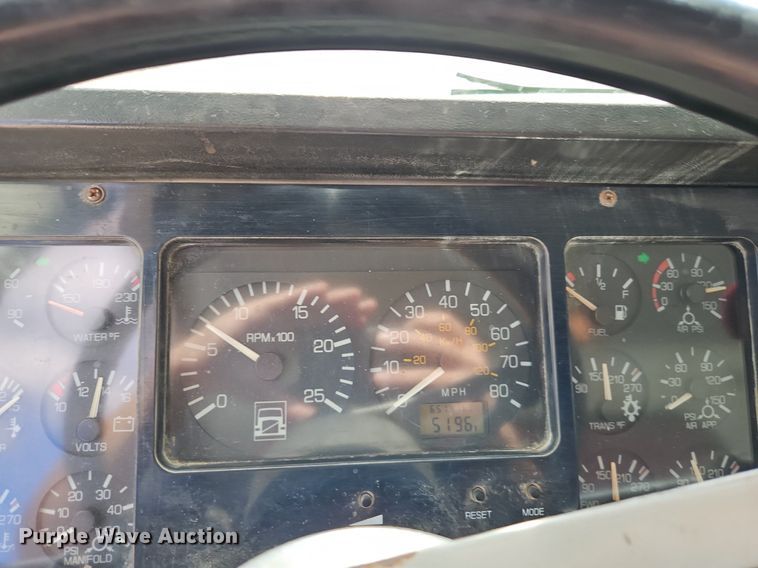 image for item EI3526 1995 Volvo Autocar dump truck