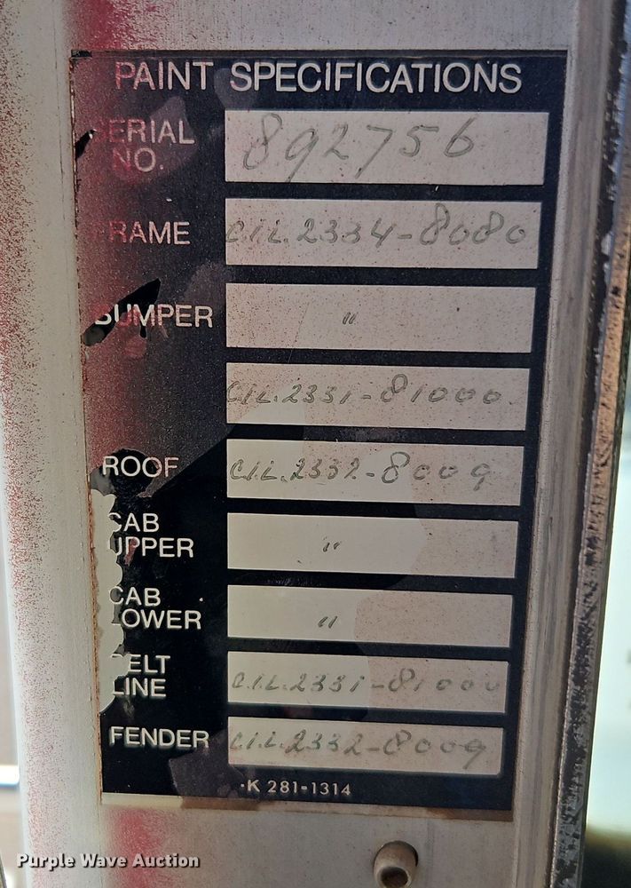 image for item EI3527 1974 Kenworth  water truck