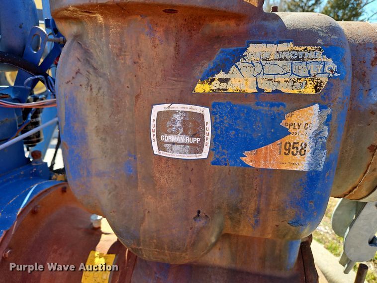 image for item EI3529 Gorman-Rupp irrigation pump