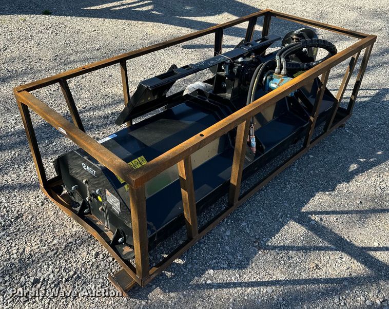 image for item EJ0267 2023 Mower King skid steer flail mower
