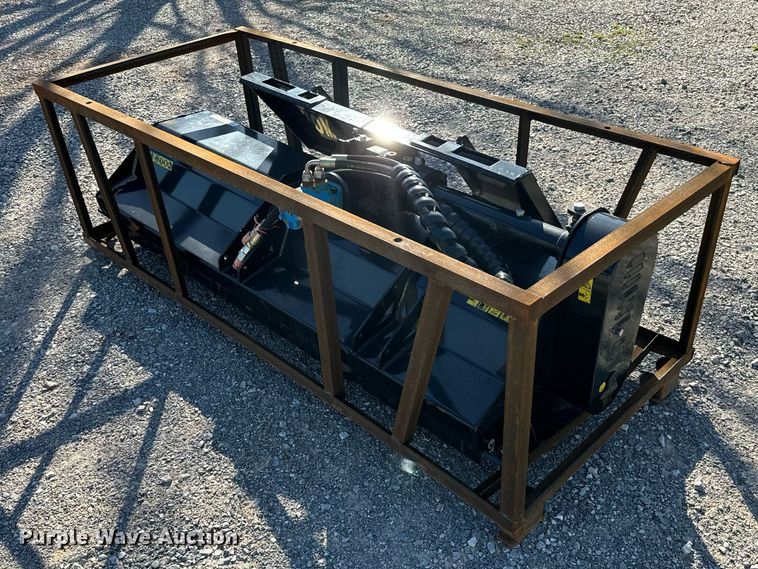 image for item EJ0267 2023 Mower King skid steer flail mower