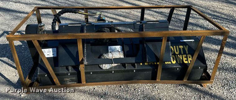 image for item EJ0267 2023 Mower King skid steer flail mower