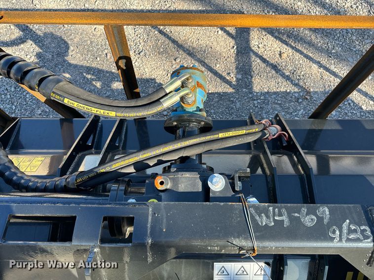 image for item EJ0267 2023 Mower King skid steer flail mower