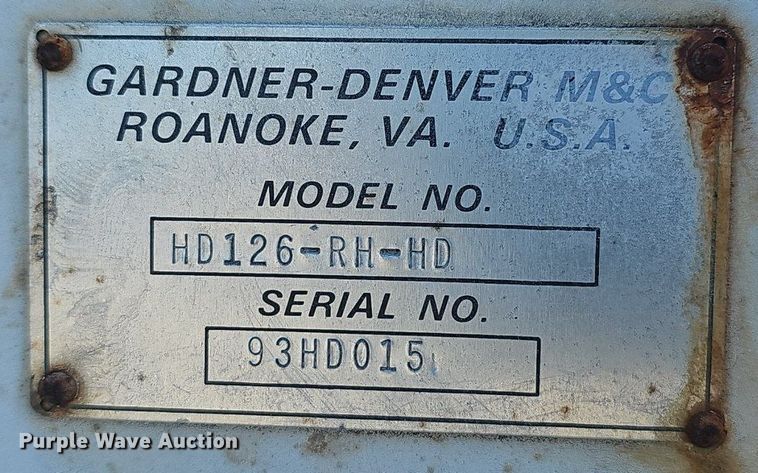 image for item EJ5933 Gardener-Denver 640-GD rock drill