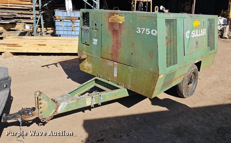image for item EJ5947 1993 Sullair  375DPQ-JD air compressor
