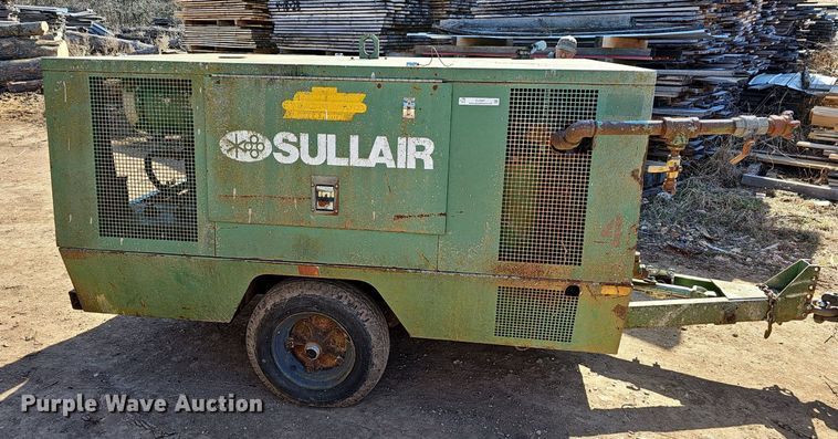 image for item EJ5947 1993 Sullair  375DPQ-JD air compressor