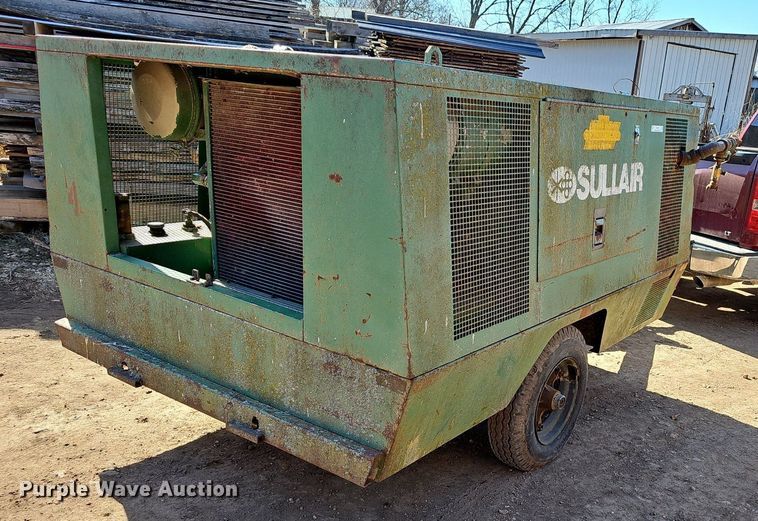 image for item EJ5947 1993 Sullair  375DPQ-JD air compressor