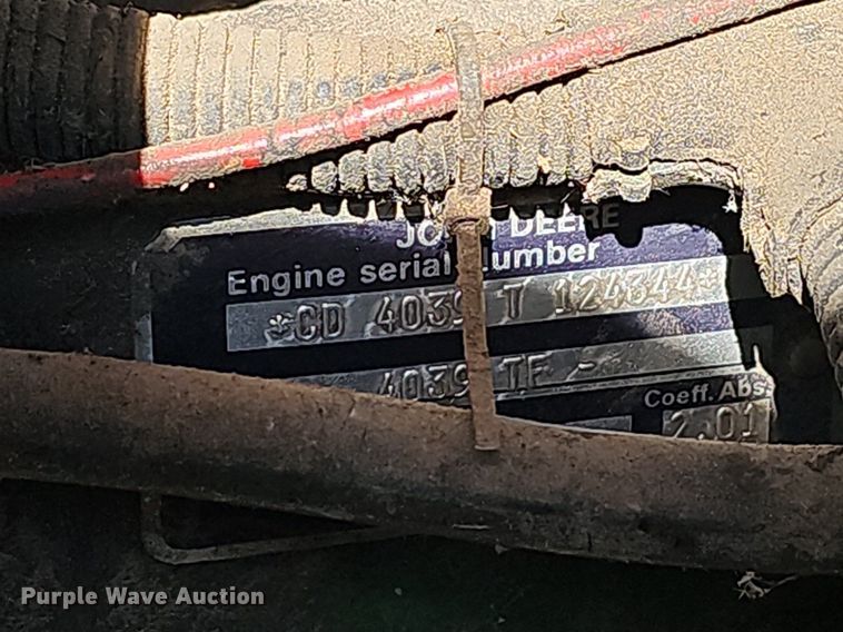 image for item EJ5947 1993 Sullair  375DPQ-JD air compressor