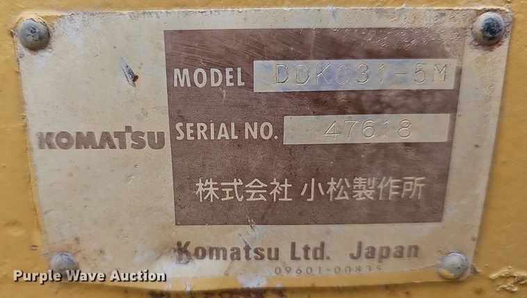 image for item EJ6066 1997 Komatsu  D31P-20E dozer