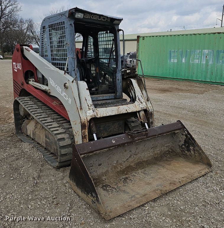 image for item EJ6069 2007 Takeuchi  TL140 tracked skid steer loader