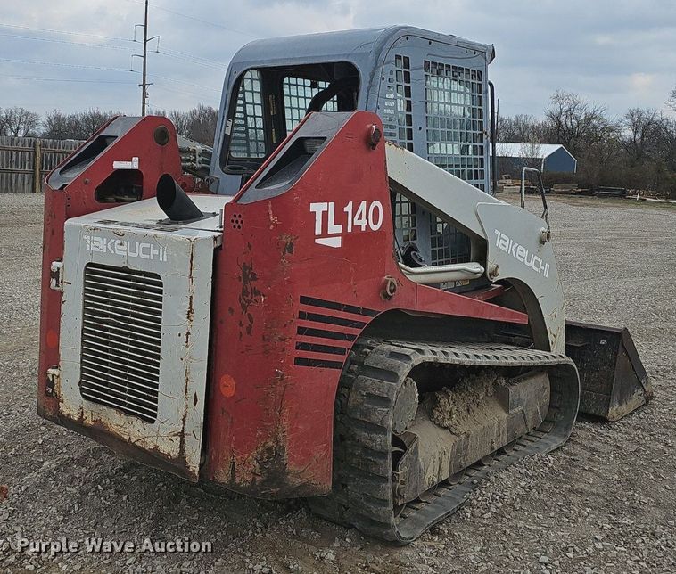 image for item EJ6069 2007 Takeuchi  TL140 tracked skid steer loader
