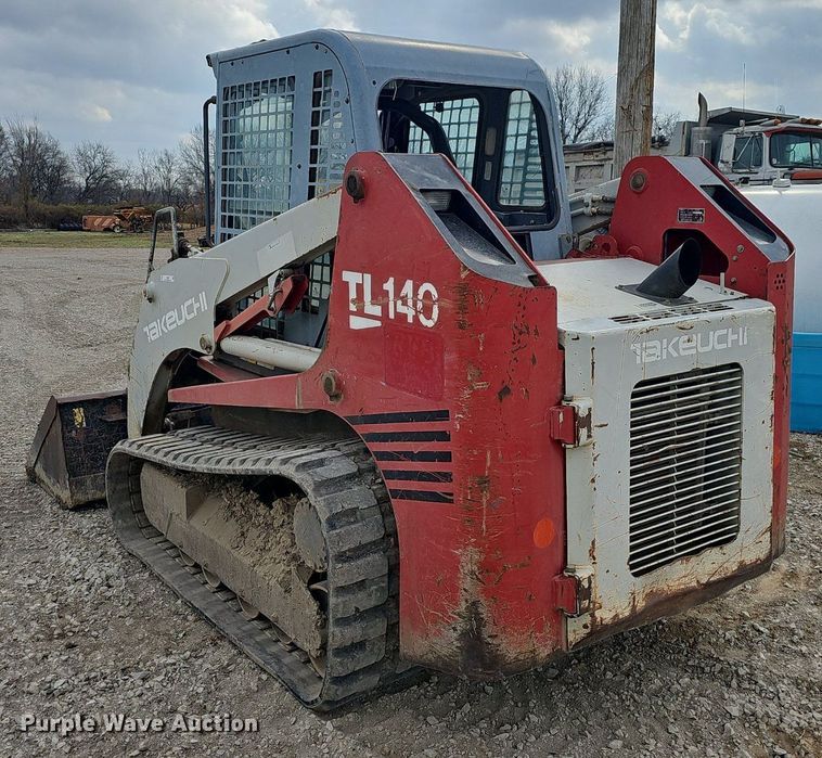 image for item EJ6069 2007 Takeuchi  TL140 tracked skid steer loader