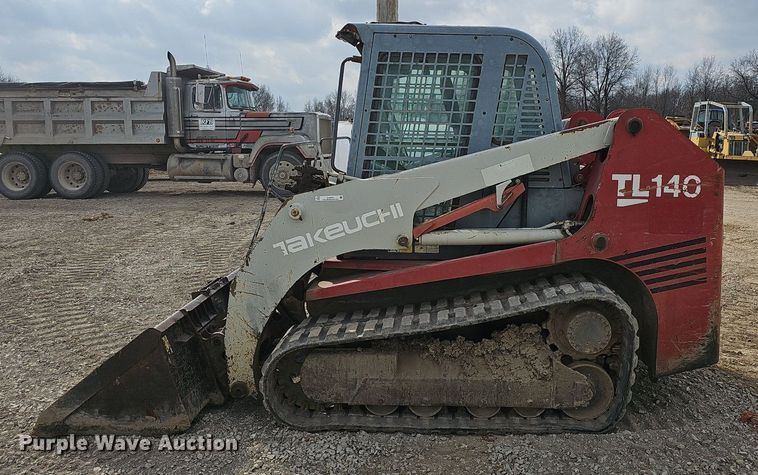 image for item EJ6069 2007 Takeuchi  TL140 tracked skid steer loader