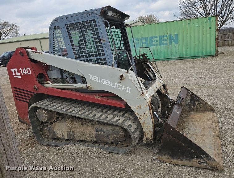 image for item EJ6069 2007 Takeuchi  TL140 tracked skid steer loader