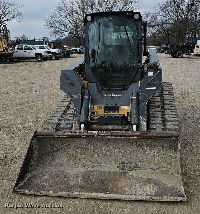 image for item EJ6071 2015 John Deere 329E tracked skid steer loader