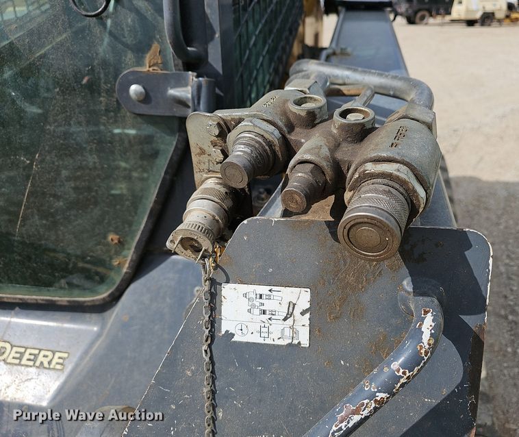 image for item EJ6071 2015 John Deere 329E tracked skid steer loader