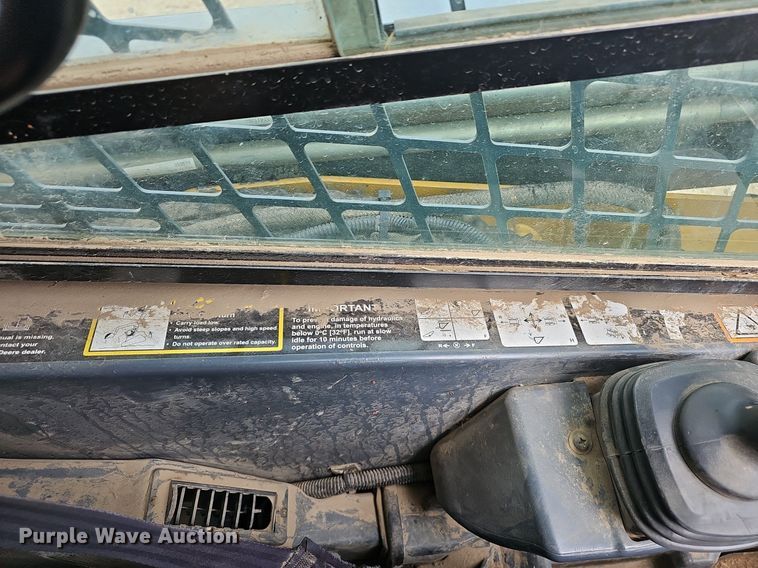 image for item EJ6071 2015 John Deere 329E tracked skid steer loader