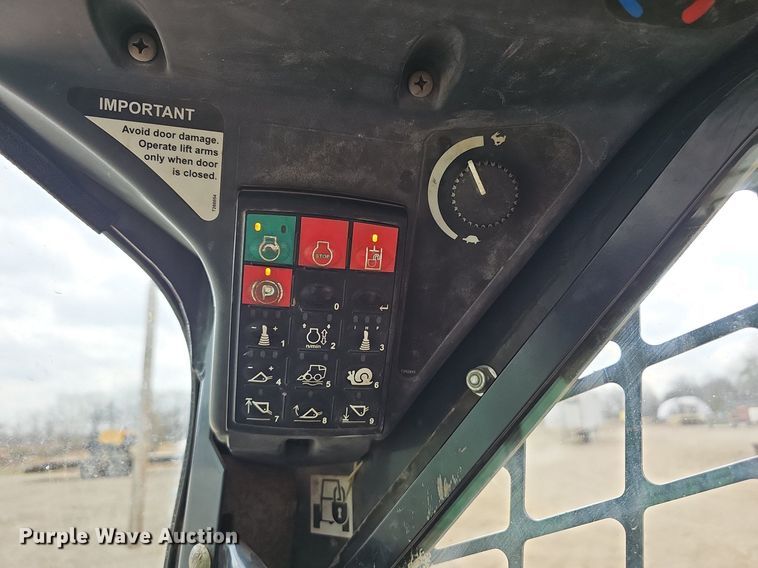 image for item EJ6071 2015 John Deere 329E tracked skid steer loader