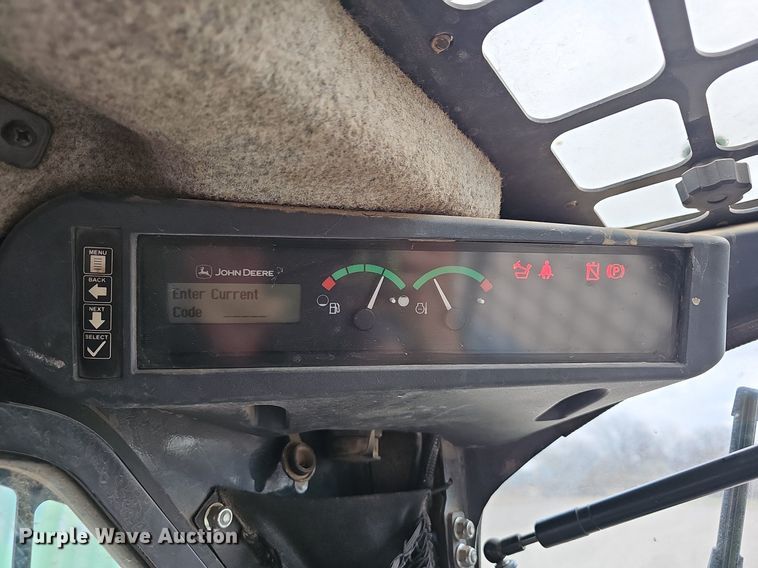 image for item EJ6071 2015 John Deere 329E tracked skid steer loader