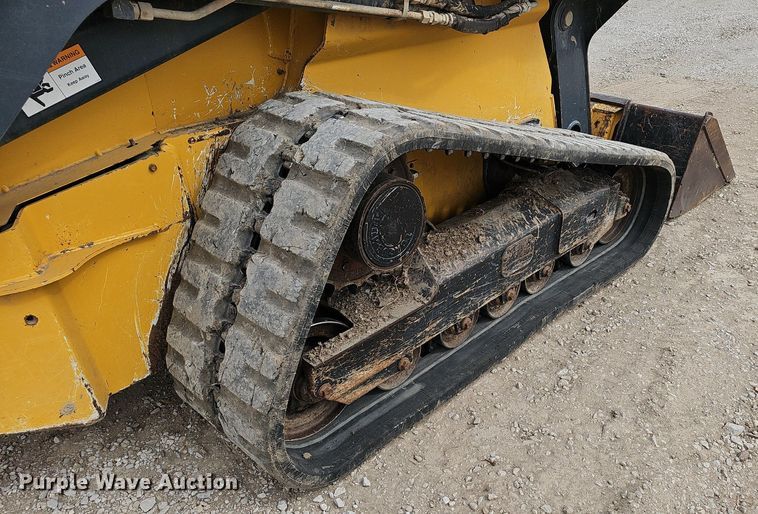 image for item EJ6071 2015 John Deere 329E tracked skid steer loader