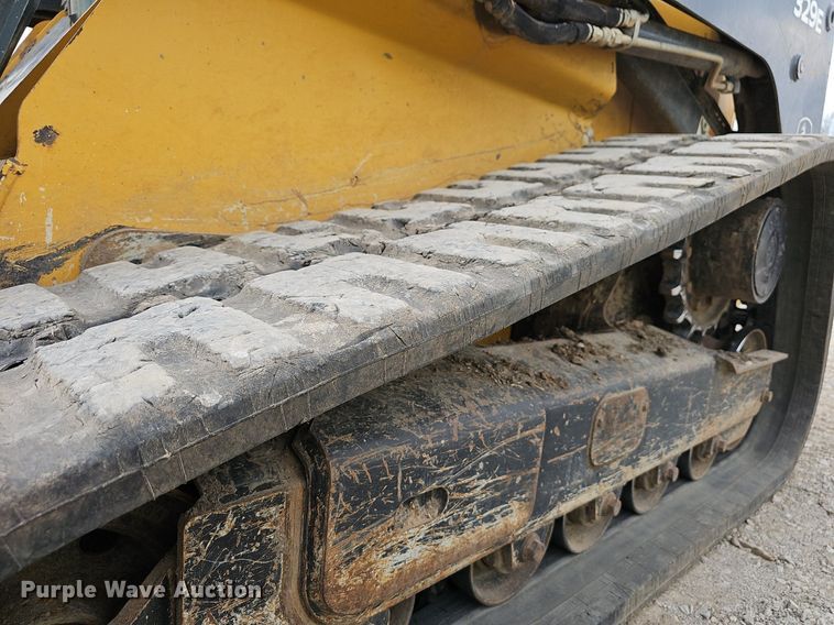 image for item EJ6071 2015 John Deere 329E tracked skid steer loader