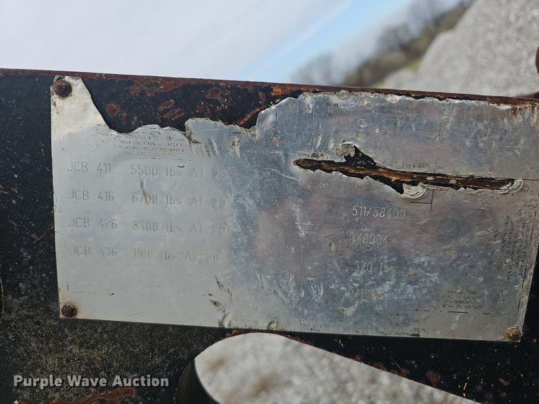 image for item EJ6072 1996 JCB 416 wheel loader