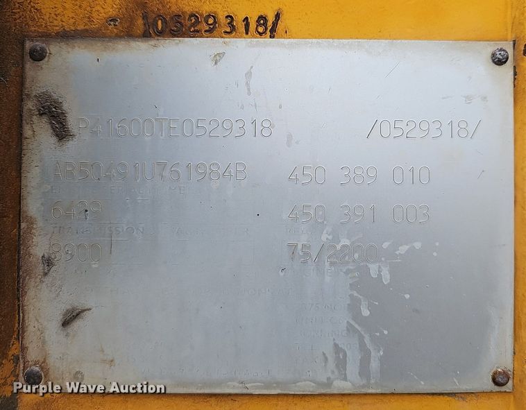 image for item EJ6072 1996 JCB 416 wheel loader