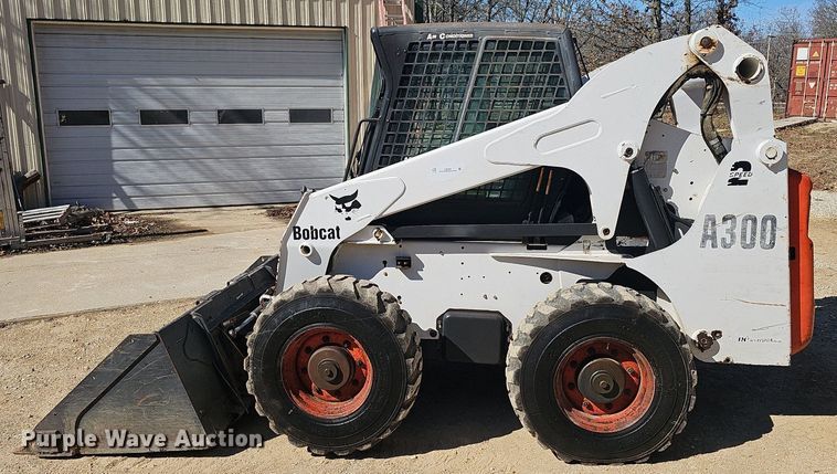 image for item EJ6104 Bobcat A300 skid steer loader