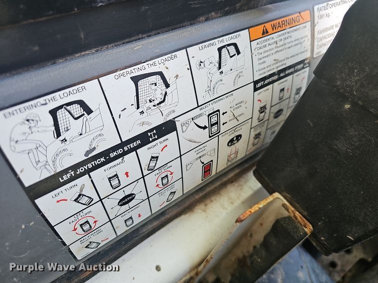 image for item EJ6104 Bobcat A300 skid steer loader