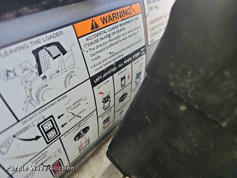 image for item EJ6104 Bobcat A300 skid steer loader