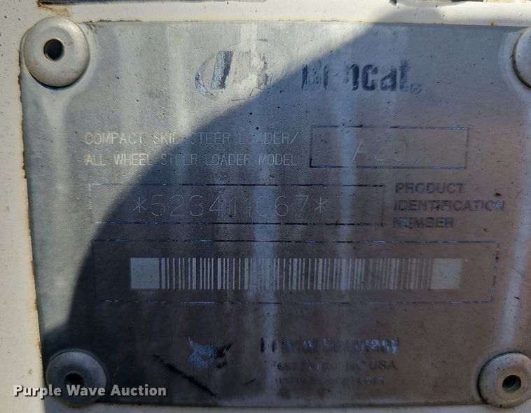 image for item EJ6104 Bobcat A300 skid steer loader