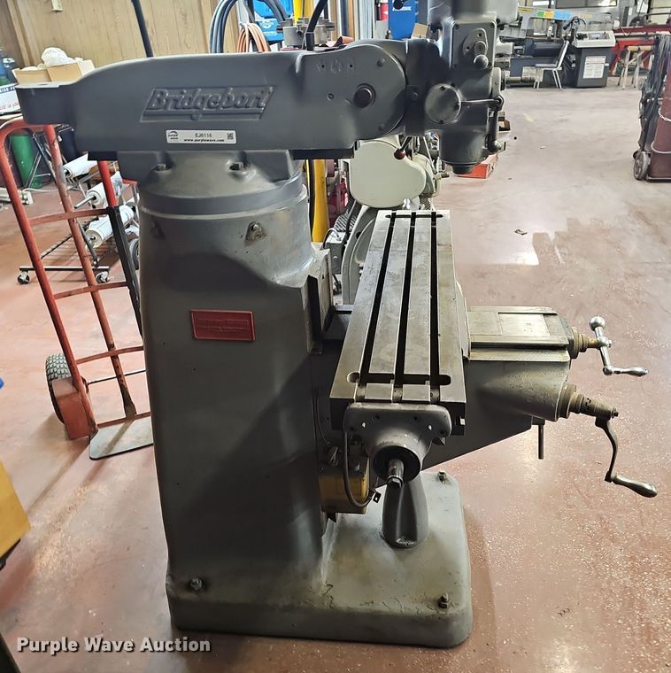 image for item EJ6116 1979 Bridgeport  milling machine
