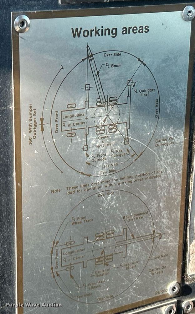 image for item EK4104 1994 Link-Belt  HTC-830 crane