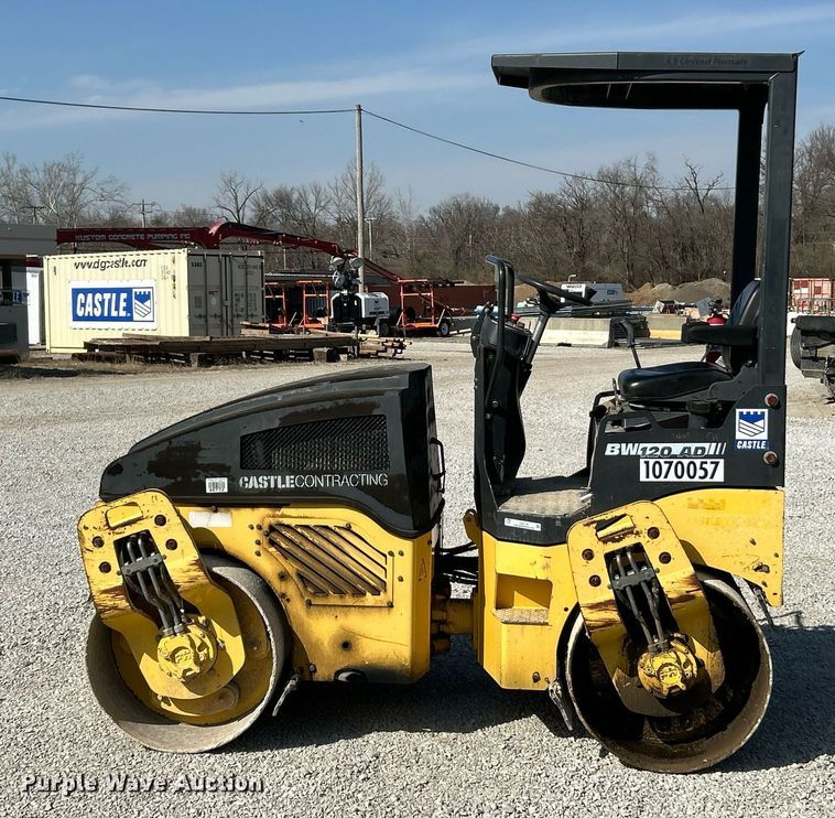 image for item EK4140 2007 Bomag BW120AD-4 double drum vibratory roller