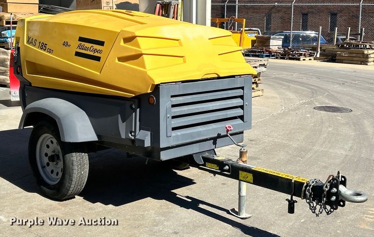 image for item EK4151 2016 Atlas Copco XAS 185 CD7 air compressor