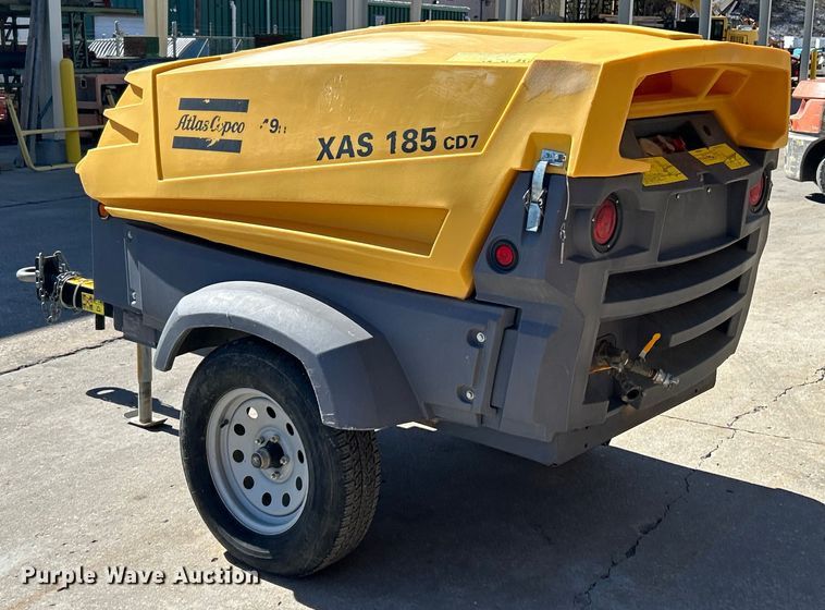 image for item EK4151 2016 Atlas Copco XAS 185 CD7 air compressor