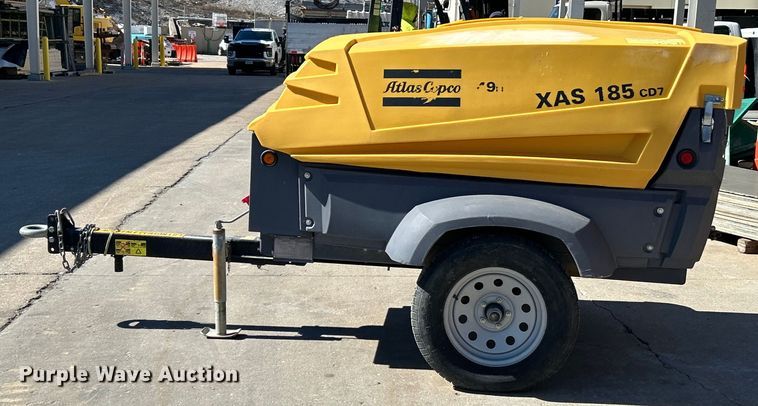 image for item EK4151 2016 Atlas Copco XAS 185 CD7 air compressor