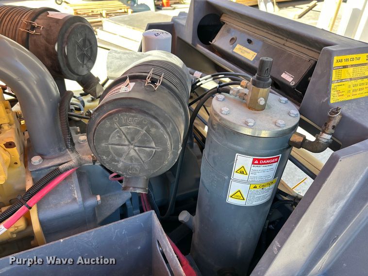 image for item EK4151 2016 Atlas Copco XAS 185 CD7 air compressor