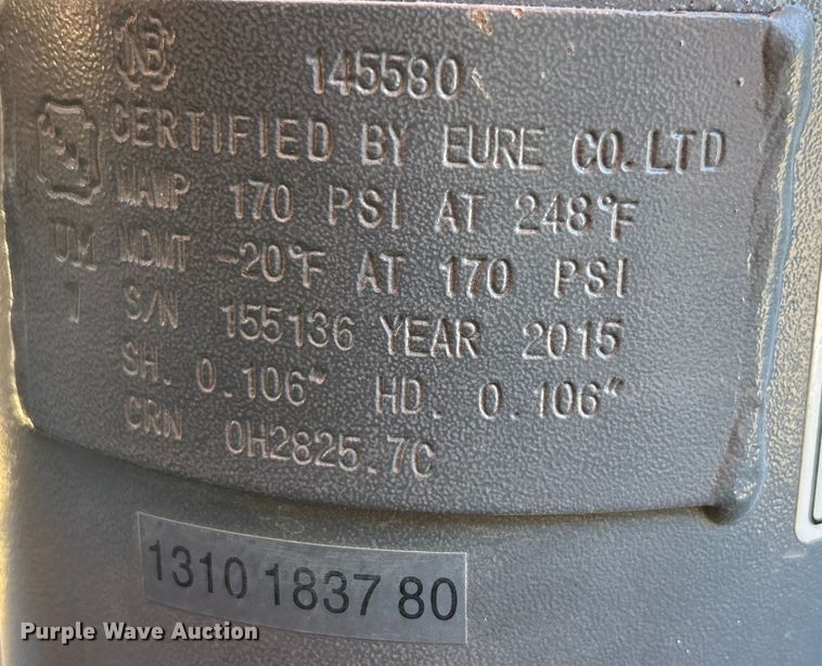 image for item EK4151 2016 Atlas Copco XAS 185 CD7 air compressor