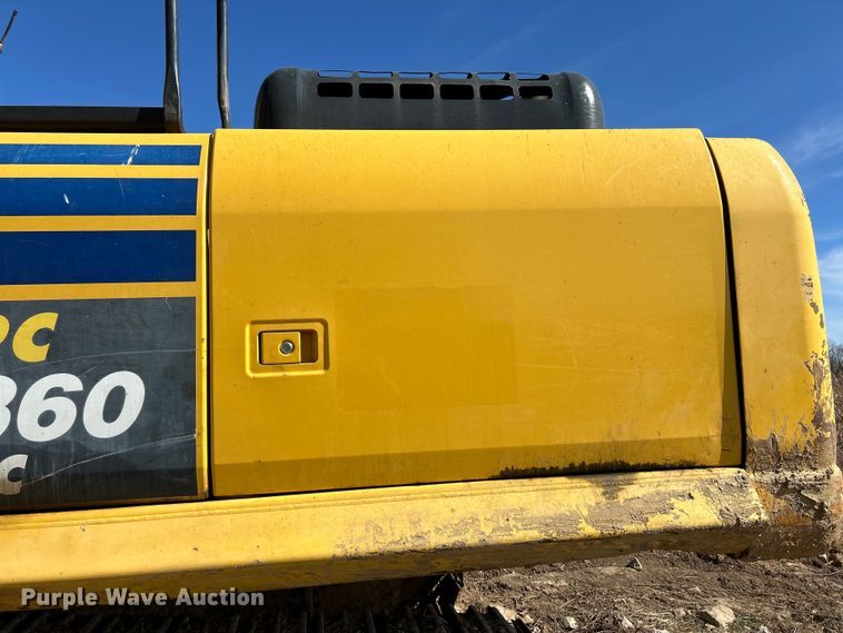 image for item EK4155 2011 Komatsu PC360LC-10 excavator