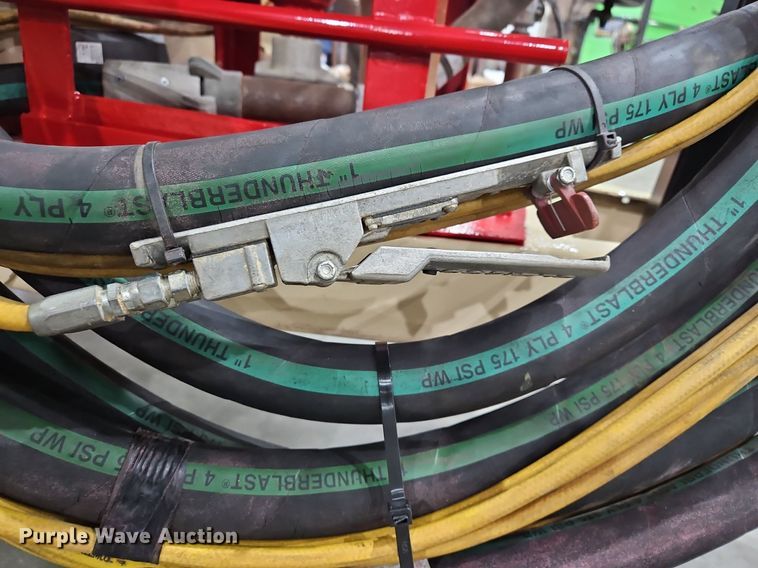 image for item IB9569 2007 Ingersoll Rand P185 air compressor/ sandblaster