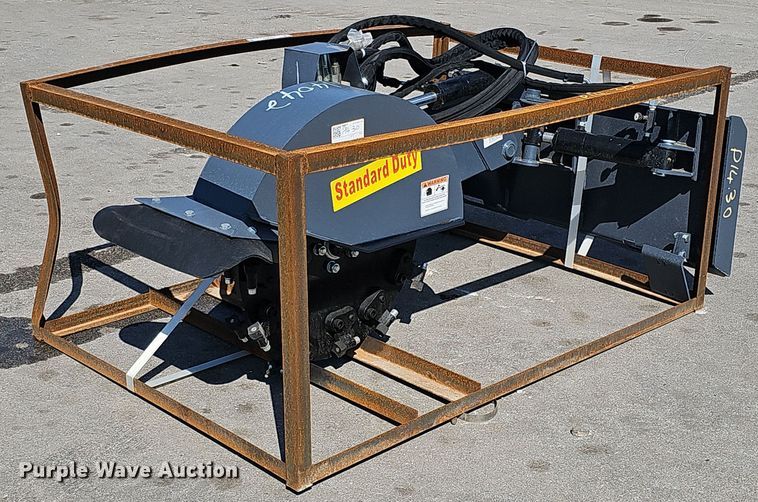 image for item IO9875 2024 Handy Attachments HSSG27 skid steer stump grinder