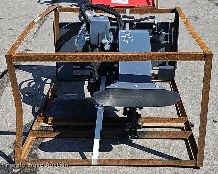 image for item IO9875 2024 Handy Attachments HSSG27 skid steer stump grinder