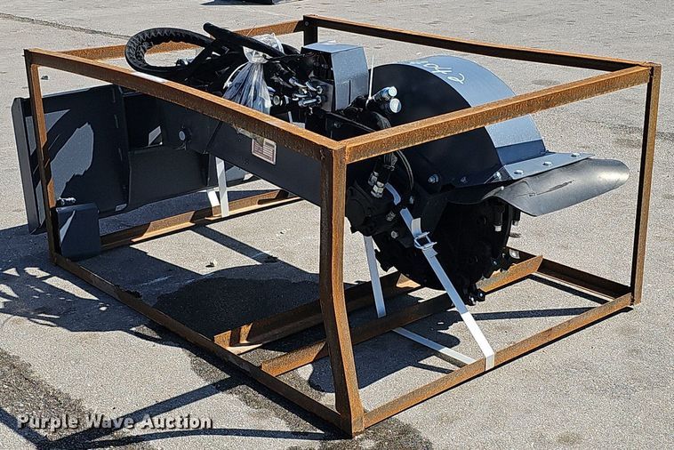 image for item IO9875 2024 Handy Attachments HSSG27 skid steer stump grinder